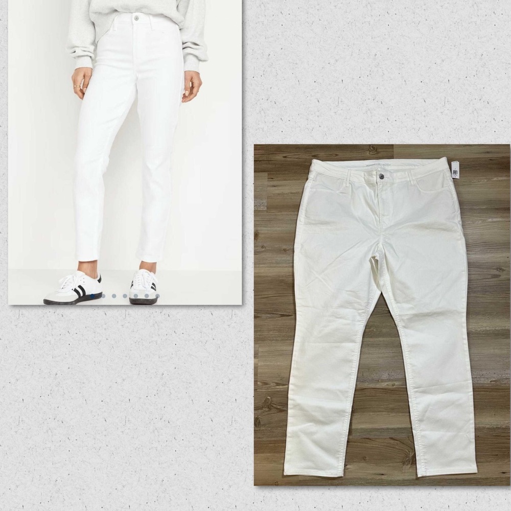Nwt Old navy high rise wow straight size 18